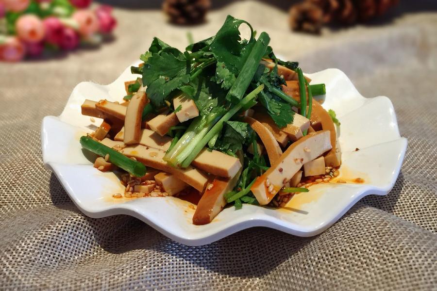 凉拌豆干