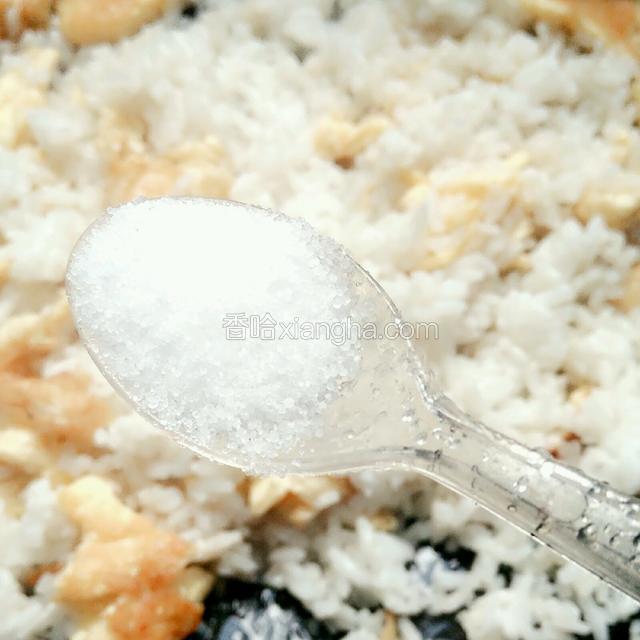 加适量盐。