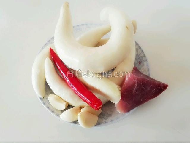 准备好所有食材