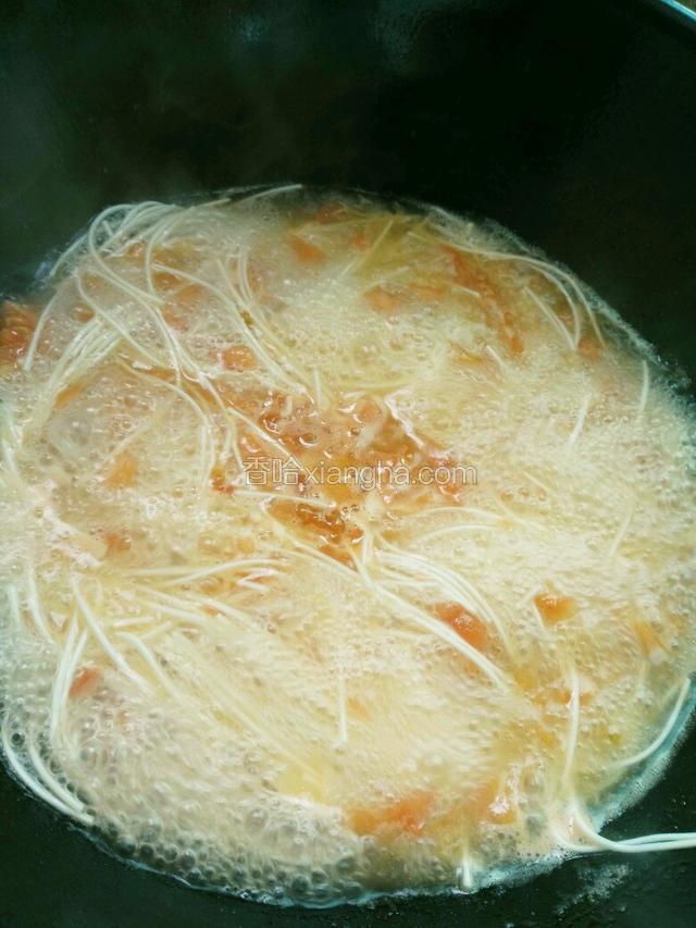 煮至八分熟