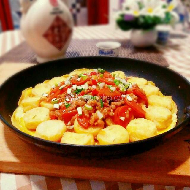 铁板玉子豆腐