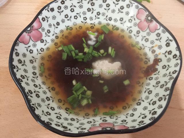 加入少许开水。