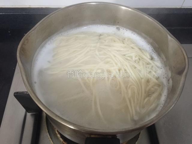 差不多煮一到两分钟就可以了。