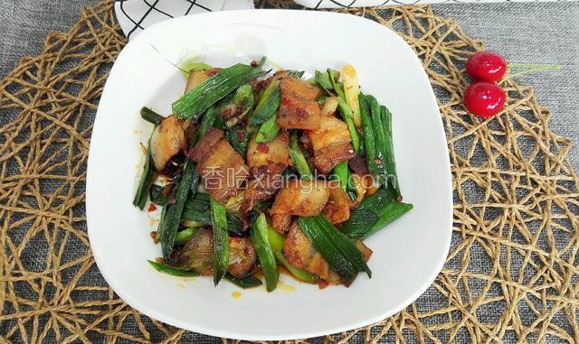 蒜苗回锅肉