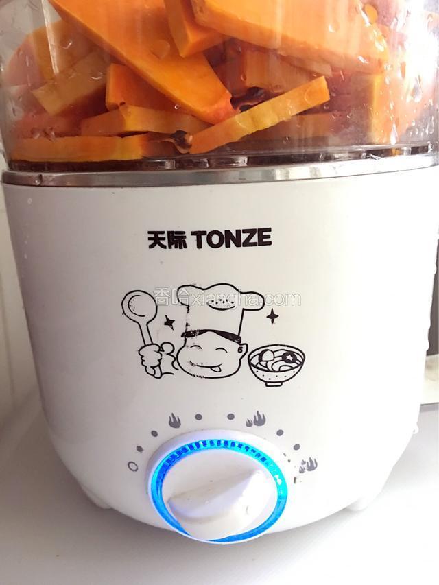 上锅蒸熟