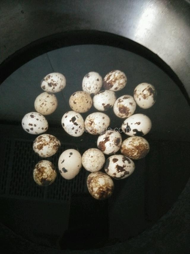 把鹌鹑蛋煮熟