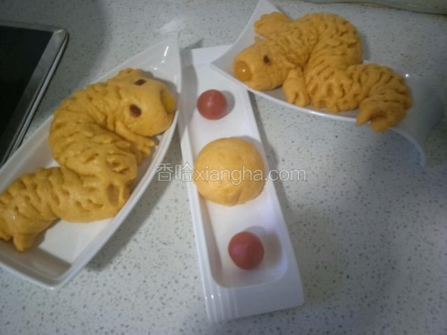 最后上火蒸20分钟，出炉！