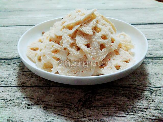 这是腌制好的藕。