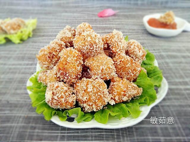 敏茹意（山东淄博）作品
自制鸡米花