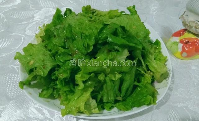 拌生菜