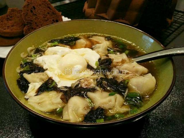 紫菜虾皮馄饨