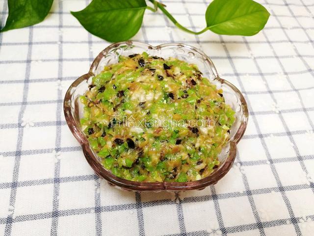 缸豆香菇木耳饺子馅