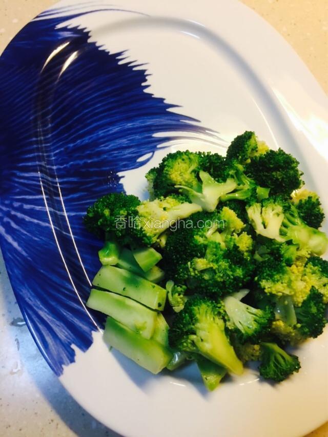 西兰花摆盘