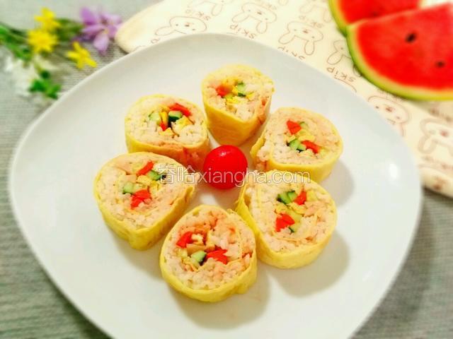 黄金鸡蛋卷