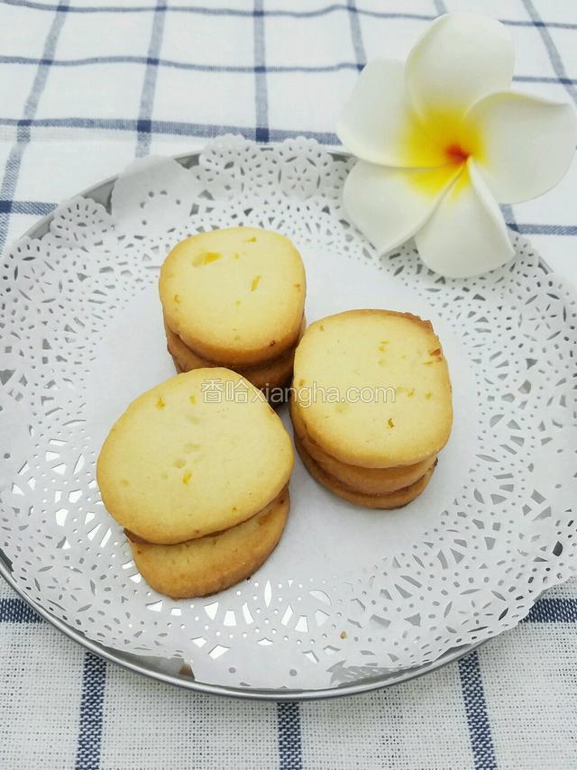 清甜柠檬饼干