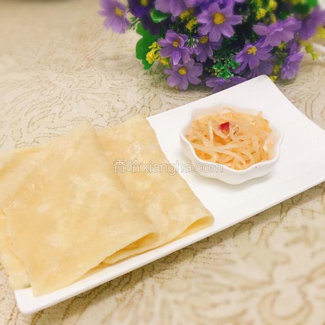 手擀葱香饼（蒸）