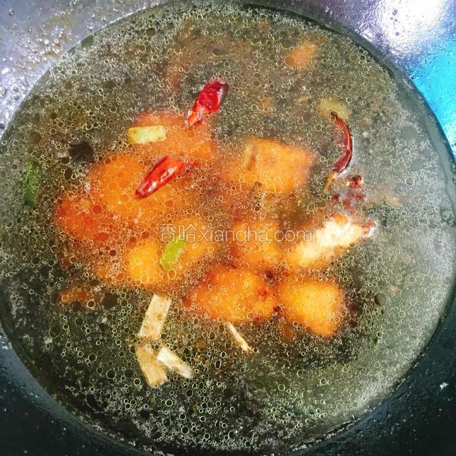 加入适量水，一次加够，大火烧开后改小火炖