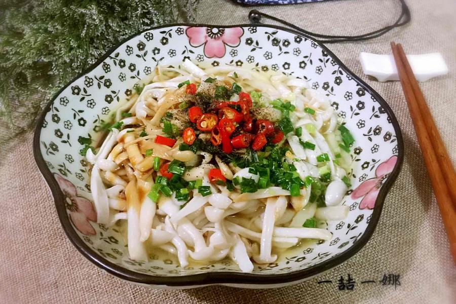 葱油白玉菇