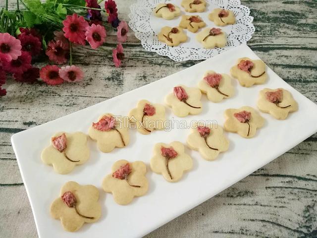 樱花饼干