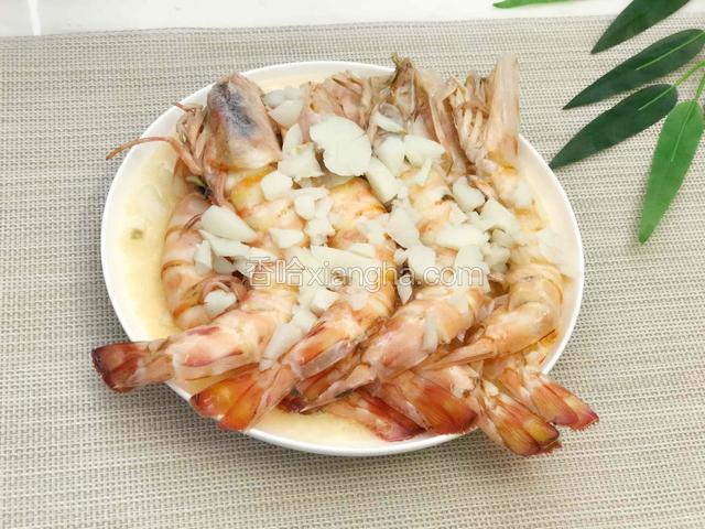 清蒸花虾