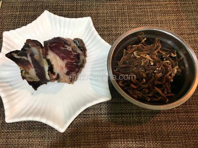 准备所需食材