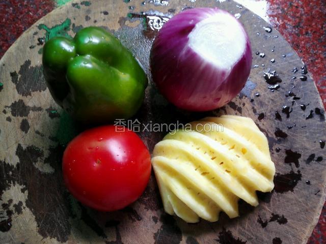 食材备好洗干净