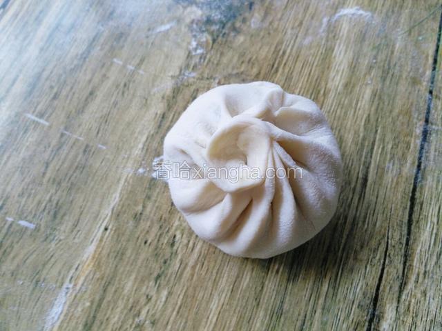 包好的样子，丑了点，