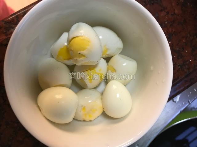 剥壳完成。
