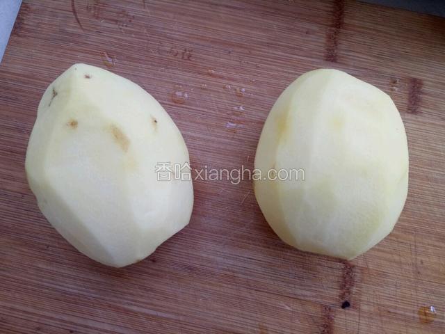 土豆洗净
