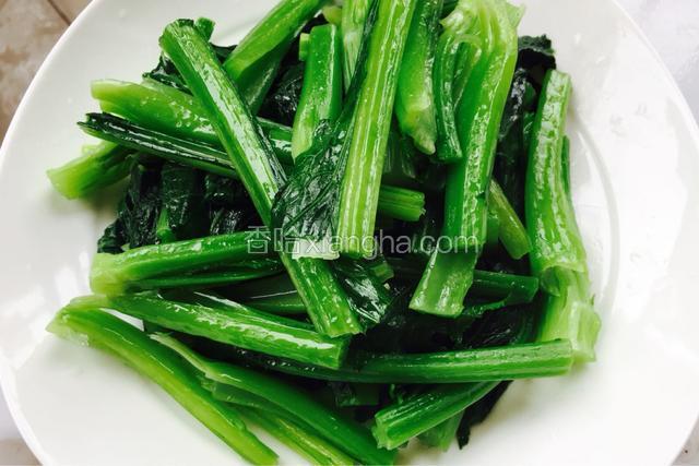 装盘食用。