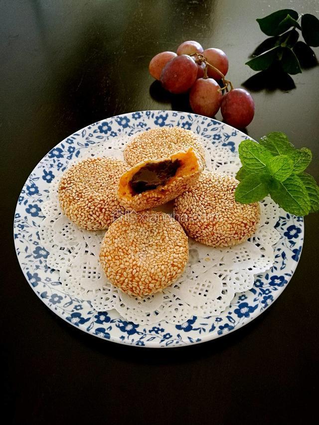 红薯麻饼
