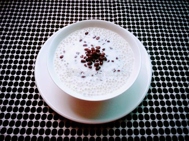 红豆西米露