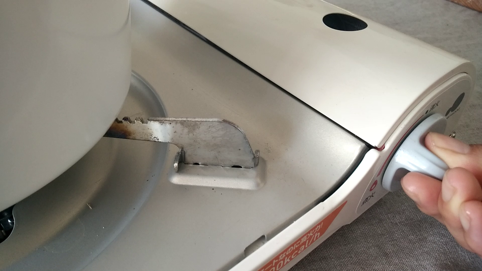 炉灶开火