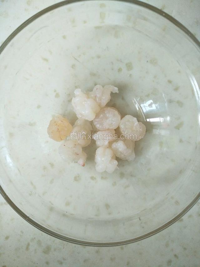 剥好的虾仁