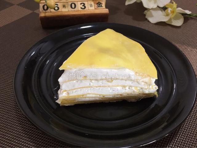 榴莲千层蛋糕