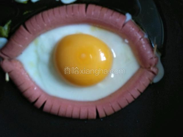 把鸡蛋打入进去