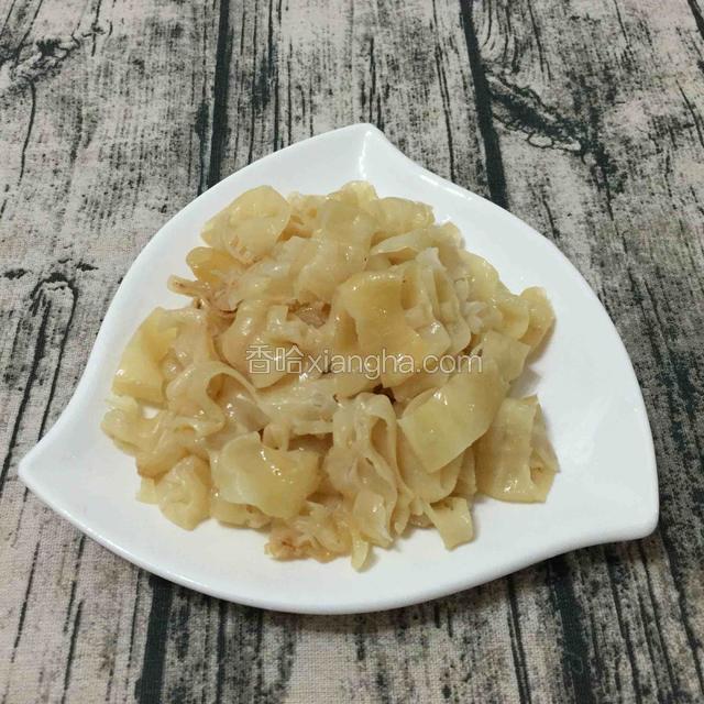 把鱼胶切片