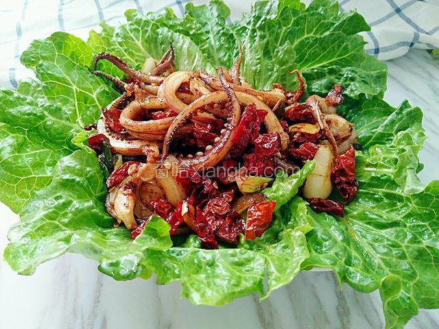 孜然鱿鱼须
