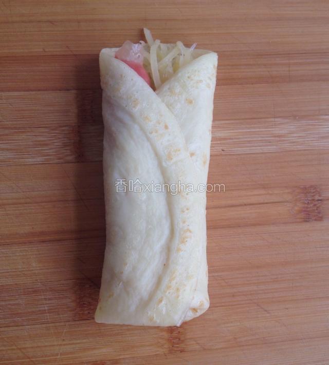 卷好后的样子
