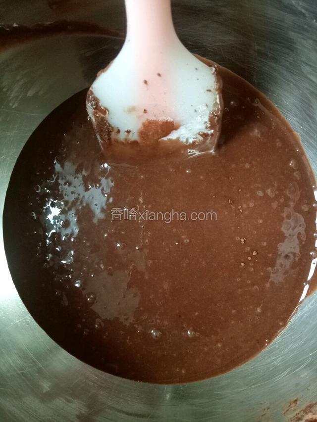 搅拌均匀无颗粒状