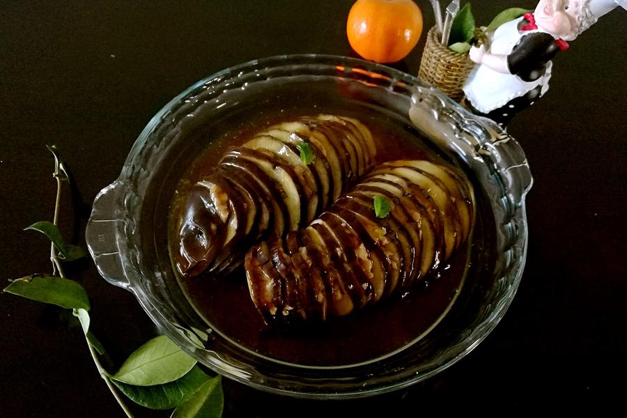 蒸茄子