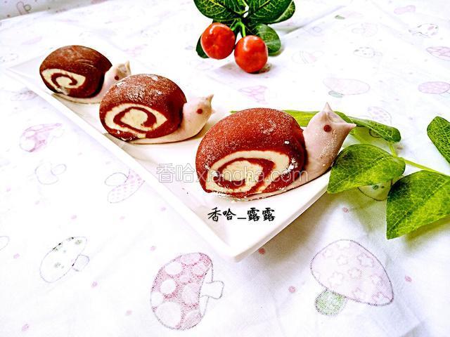 蜗牛馒头做法