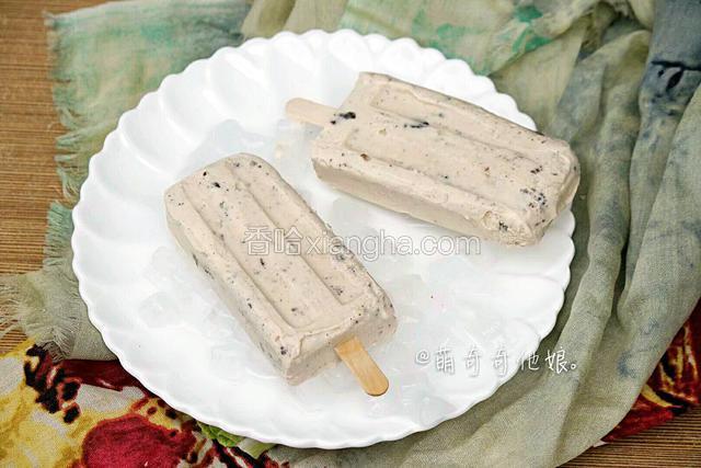 冻好取出放置一会儿即可脱模。