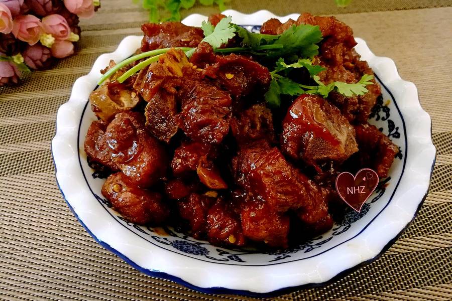 玫瑰腐乳烧排骨