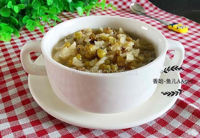 绿豆大米粥