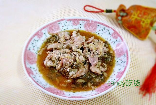 豉汁蒸瘦肉