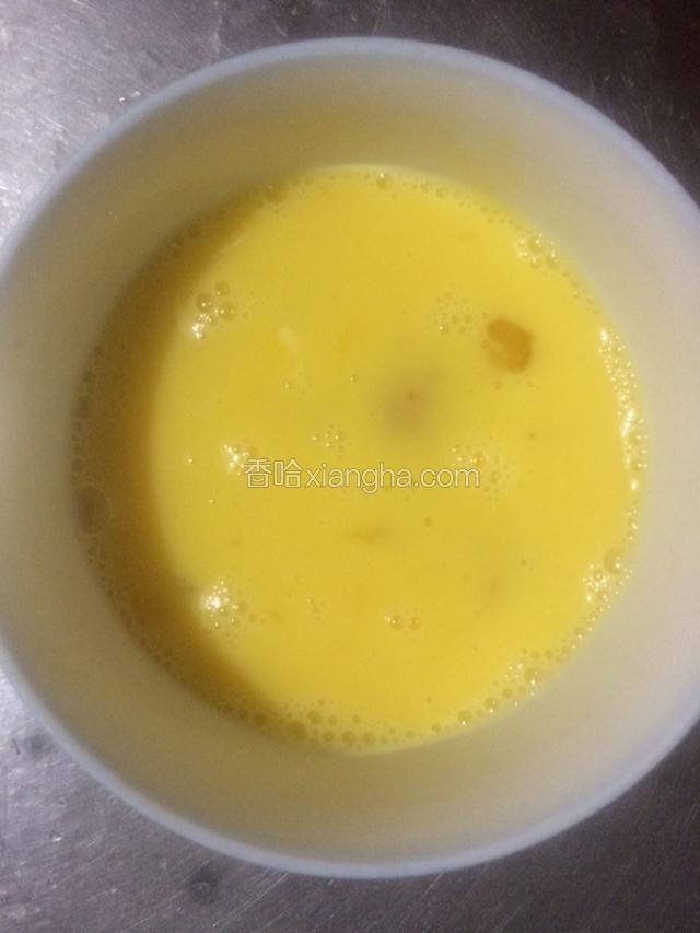 鸡蛋打散
