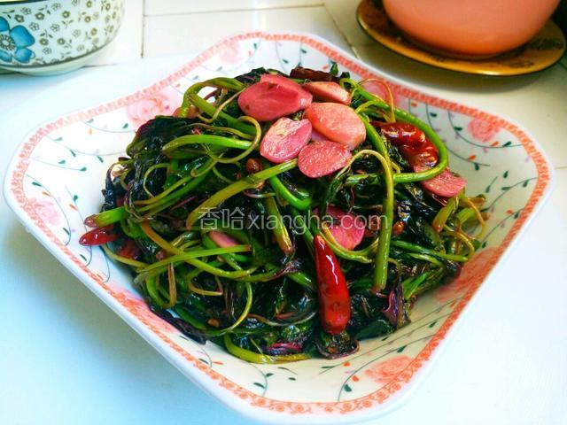 炝炒苋菜