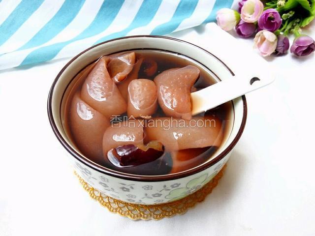 黑豆眉豆猪皮汤