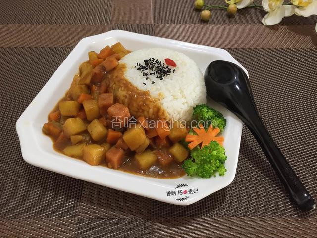 土豆咖喱饭